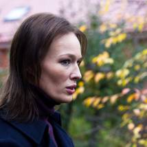 Екатерина Маликова на съемках сериала "Мама-детектив"