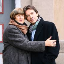 Андрей Рогожин на съемках сериала "Мама-детектив"