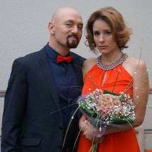 Александр Большаков и Ольга Сутулова в фильме "Любовь говорит"