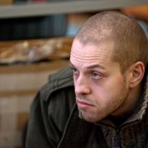 Александр Голубков на съемках сериала "Салам Масква"
