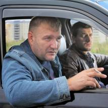 Дмитрий Быковский и Александр Устюгов в сериале "Ментовские войны 7"