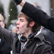 На съемках фильма "Митинг"