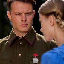 Евгений Пронин на съемках сериала "Разведчицы"