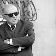 Сергей Газаров на съемках сериала "Департамент"