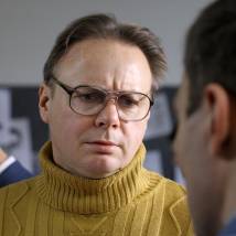 Игорь Николаев на съемках сериала "Принцип Хабарова"