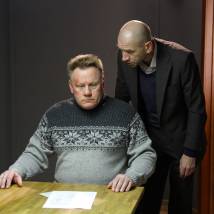 Виктор Бабич и Александр Марушев на съемках сериала "Принцип Хабарова"