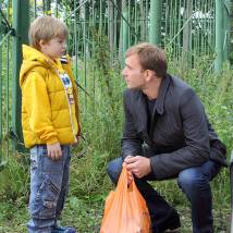 Сергей Маркеев на съемках сериала "Катерина. Другая жизнь"