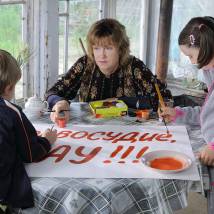 Ирина Розанова на съемках сериала "Катерина. Другая жизнь"