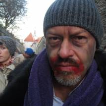 Федор Бондарчук на съемках сериала "После школы"