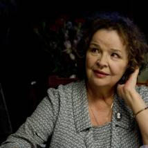Тамара Семина на съемках сериала "Бедные родственники"