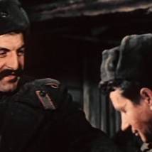 Вано Янтбелидзе и Леонид Быков в фильме "Аты-баты, шли солдаты..."