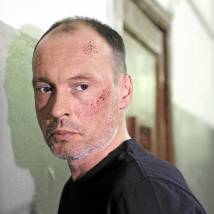 Александр Овчинников на съемках сериала "Тайны следствия 12"