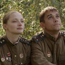 Екатерина Вилкова и Антон Соколов в сериале "Истребители"