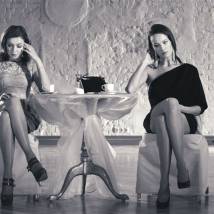 Татьяна Геворкян и Екатерина Маликова в фильме "Sex, кофе, сигареты"