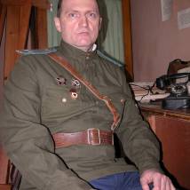 Михаил Асанкин на съемках фильма "Сын отца народов"