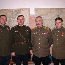 На съемках фильма "Сын отца народов"
