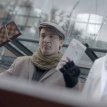 Артур Смольянинов и Виктор Бычков в фильме "12 месяцев"