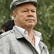 Сергей Селин на съемках сериала "Дельта"