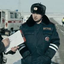 Илья Исаев, Юрий Быков в фильме "Майор"