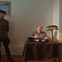 На съемках фильма "Главный"