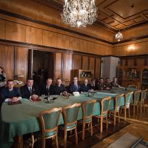 На съемках фильма "Главный"