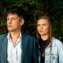 Денис Бургазлиев и Мария Машкова на съемках сериала "Вероника. Беглянка"