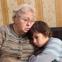 Людмила Гнилова и Арсений Гусев на съемках сериала "Простая жизнь"