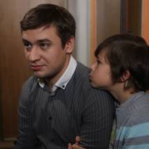 Кирилл Жандаров и Арсений Гусев на съемках сериала "Простая жизнь"