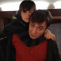 Кирилл Жандаров и Арсений Гусев на съемках сериала "Простая жизнь"