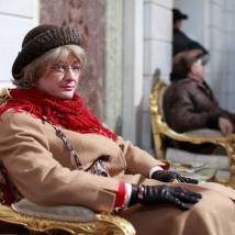 Марат Башаров на съемках сериала "Думай как женщина"