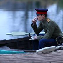 Максим Матвеев на съемках фильма "Любовь за Любовь"