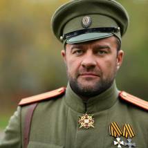 Михаил Пореченков на съемках фильма "Любовь за Любовь"