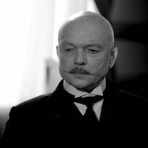 Андрей Смоляков на съемках фильма "Григорий Р."