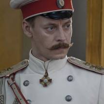 Михаил Елисеев на съемках фильма "Григорий Р."