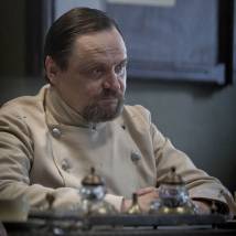 Константин Воробьев на съемках фильма "Григорий Р."