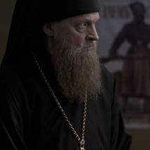 Юрий Орлов на съемках фильма "Григорий Р."