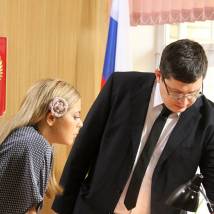Ирина Пегова и Всеволод Кузнецов на съемках сериала "Маша в законе! 2"