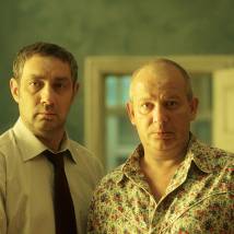 Константин Юшкевич и Дмитрий Марьянов в фильме "Игра в правду"
