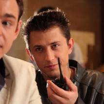 Павел Прилучный на съемках сериала "Как выйти замуж за миллионера 2"