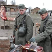 На съемках фильма "Переводчик"