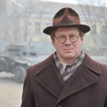 Виталий Хаев на съемках фильма "Переводчик"