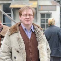 Виталий Хаев на съемках фильма "Переводчик"