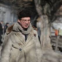 Виталий Хаев на съемках фильма "Переводчик"