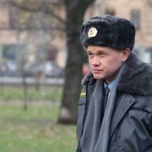 Яков Шамшин на съемках сериала "Дознаватель 2"