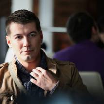 Иван Васильев на съемках сериала "Дознаватель 2"