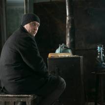 Александр Кобзарь на съемках фильма "Пленница"