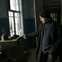 Александр Кобзарь на съемках фильма "Пленница"
