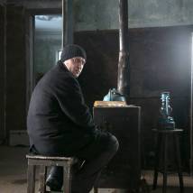 Александр Кобзарь на съемках фильма "Пленница"
