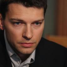 Даниил Страхов на съемках сериала "Генералы против генералов"