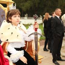 Артем Фадеев на съемках фильма "Подарок с характером"